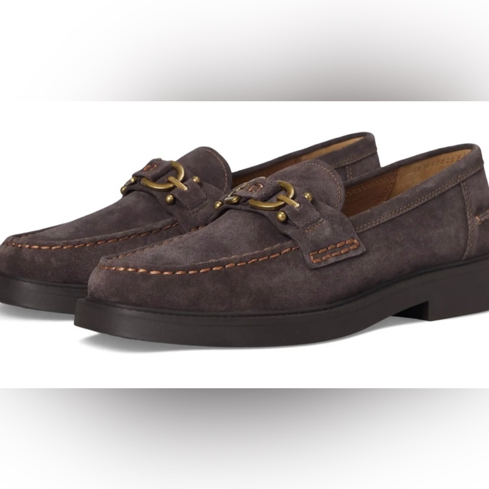 Donald Pliner Gailee Loafers - Size 8.5 - Dark Brown - NWOB - Never Been Worn